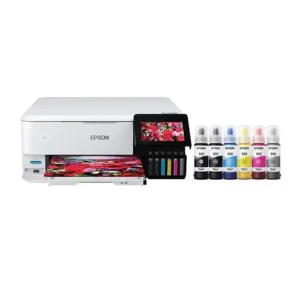 Epson EcoTank Photo ET-8500 Wireless Color Inkjet Printer, All-In-One Supertank, Print, Scan, Copy (9472523)