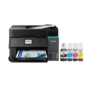 Epson EcoTank ET-4950 Wireless All-in-One Color Supertank Printer, White (C11CL40202)