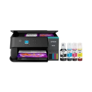 Epson EcoTank ET-2980 Wireless All-in-One Color Supertank Printer, Black (C11CL41201)