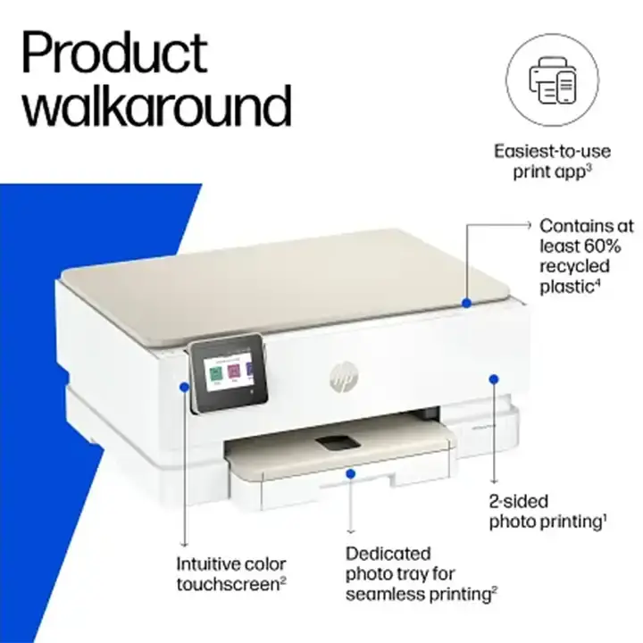HP Envy Photo 7275 All-in-One Printer with free 3 Months of Instant Ink, AI-enabled - Image 4