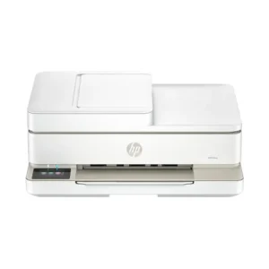 HP Envy 6555e All-in-One Printer with 3 Months of Instant Ink for free with HP+, AI-enabled